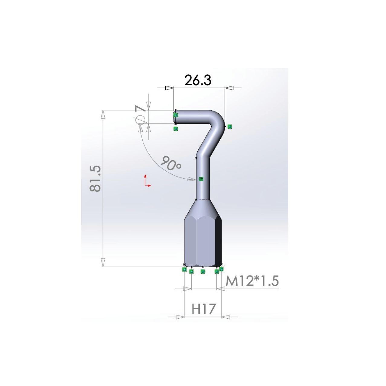  Slide Hammer Hook Set